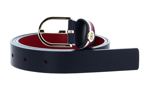 Tommy Hilfiger Classic Belt 2.5 W80 Desert Sky/Regatta Red von Tommy Hilfiger