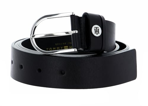 TOMMY HILFIGER Classic Curve Belt 3.5 W135 Black von TOMMY HILFIGER