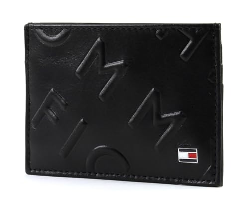 TOMMY HILFIGER Deboss CC Holder Black TOMMY HILFIGER Deboss CC Holder Black von TOMMY HILFIGER