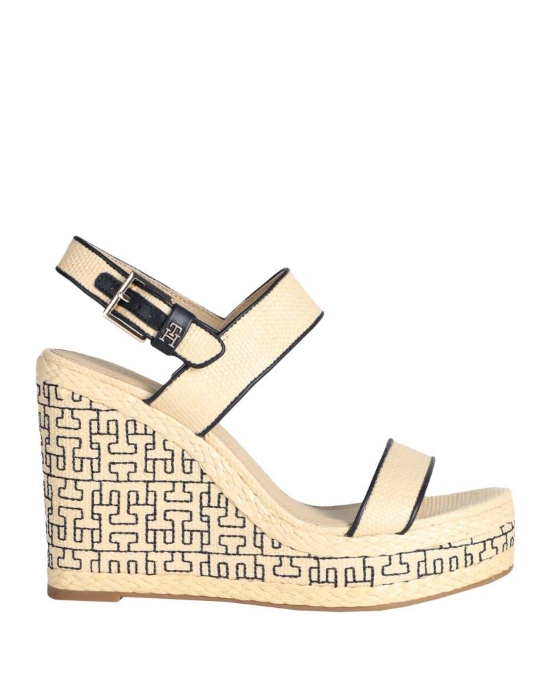 TOMMY HILFIGER Espadrilles Damen Beige von TOMMY HILFIGER