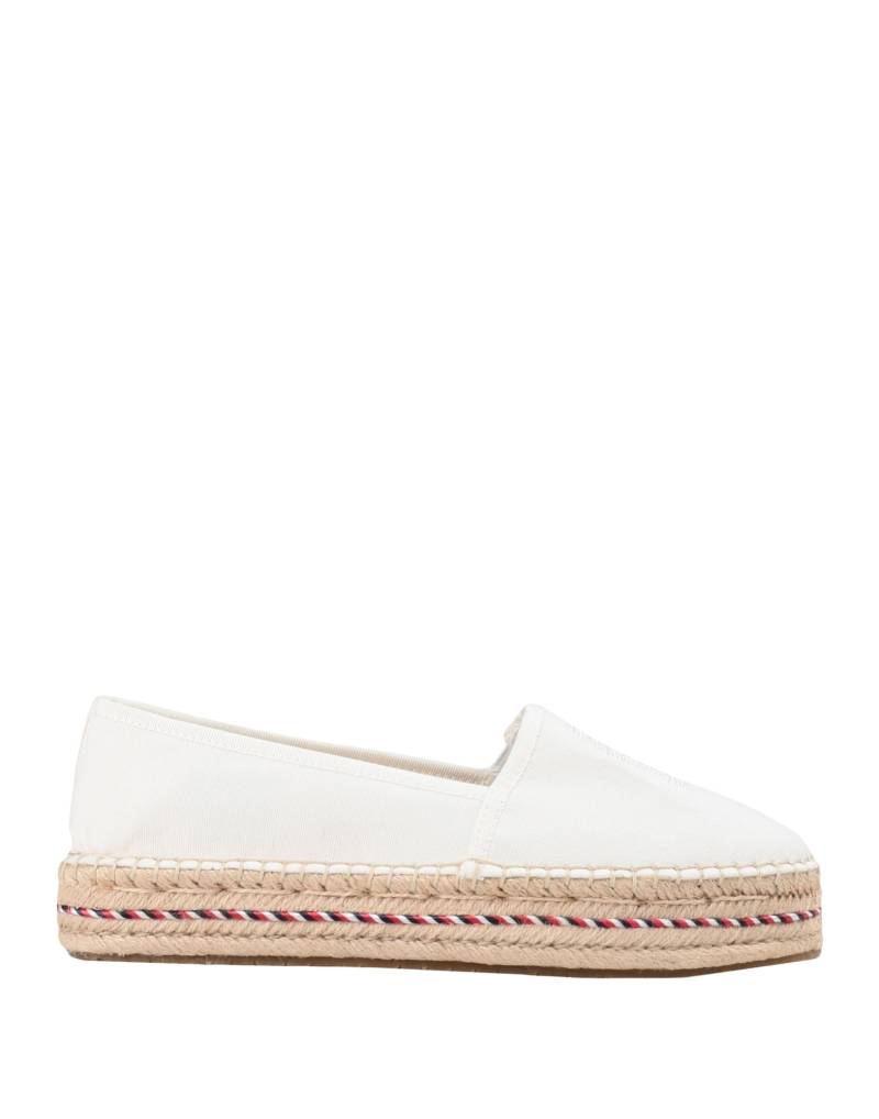 TOMMY HILFIGER Espadrilles Damen Off white von TOMMY HILFIGER