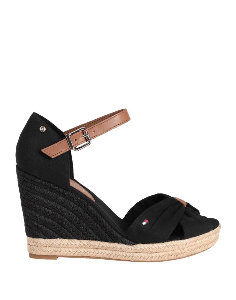 TOMMY HILFIGER Espadrilles Damen Schwarz von TOMMY HILFIGER