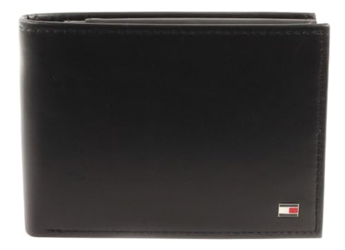 Tommy Hilfiger Eton CC Flap and Coin Pocket Black von Tommy Hilfiger