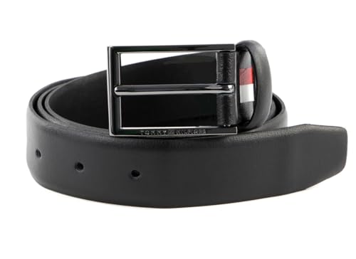 Tommy Hilfiger Formal Leather Belt 3.0 W100 Black von Tommy Hilfiger