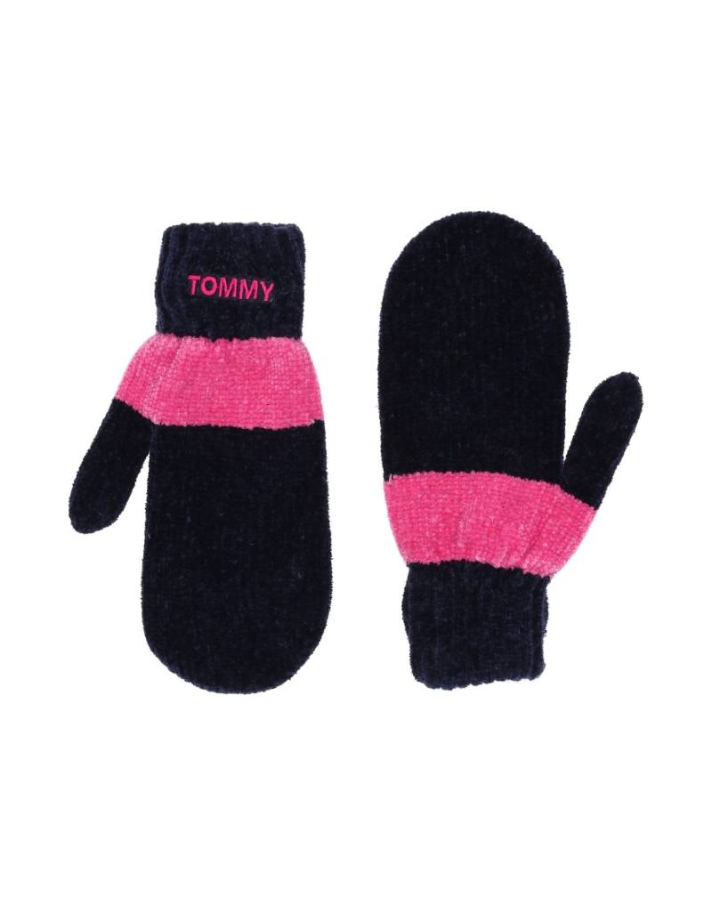 TOMMY HILFIGER Handschuhe Kinder Nachtblau von TOMMY HILFIGER