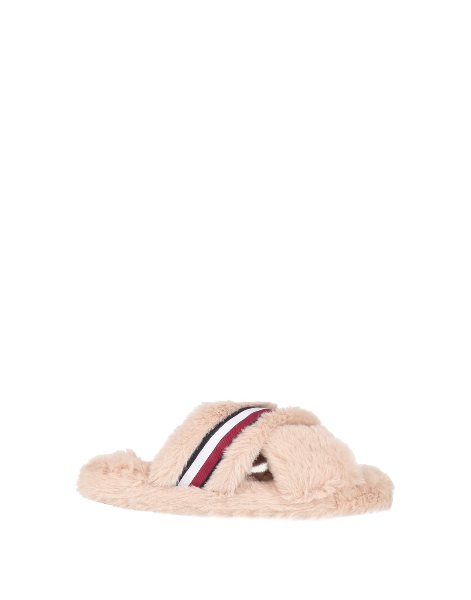 TOMMY HILFIGER Hausschuh Damen Beige von TOMMY HILFIGER