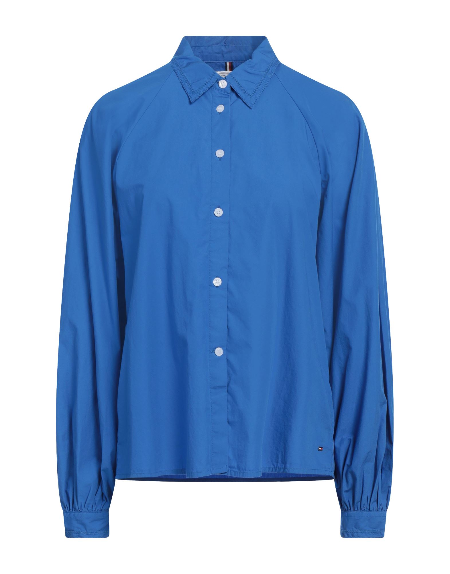 TOMMY HILFIGER Hemd Damen Blau von TOMMY HILFIGER