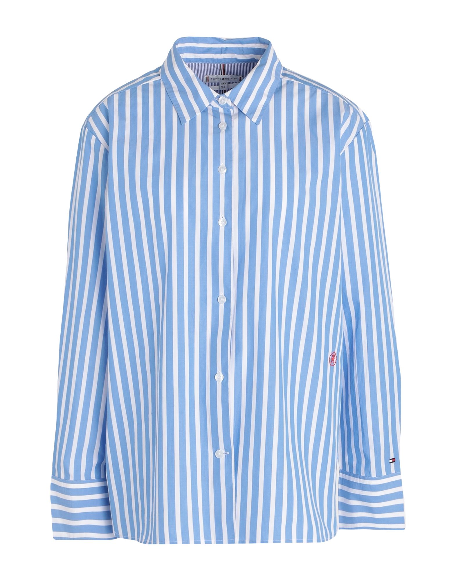 TOMMY HILFIGER Hemd Damen Hellblau TOMMY HILFIGER Hemd Damen Hellblau von TOMMY HILFIGER