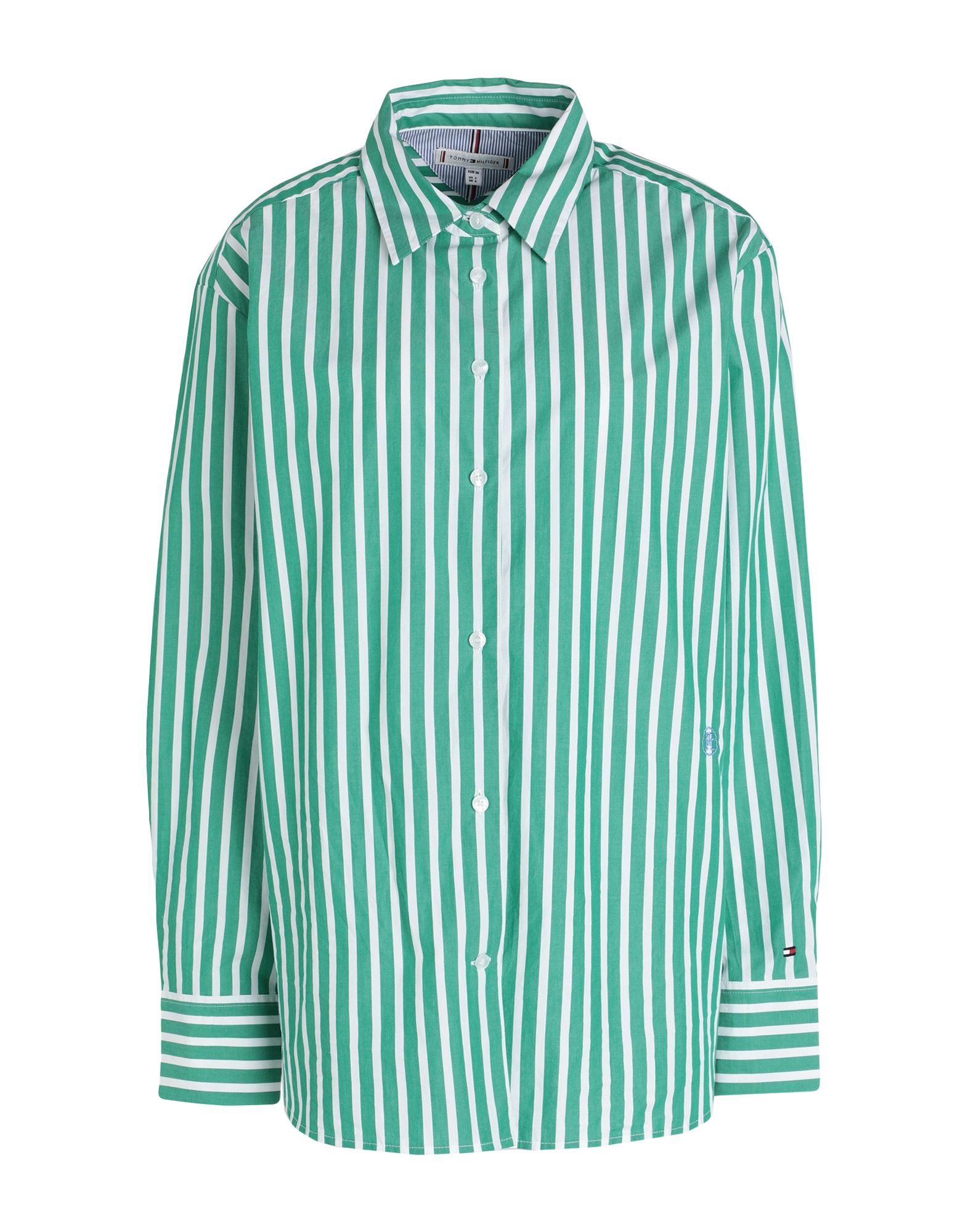 TOMMY HILFIGER Hemd Damen Grün von TOMMY HILFIGER