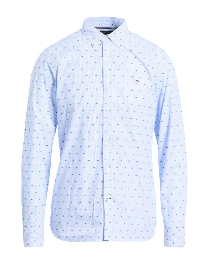 TOMMY HILFIGER Hemd Herren Azurblau von TOMMY HILFIGER