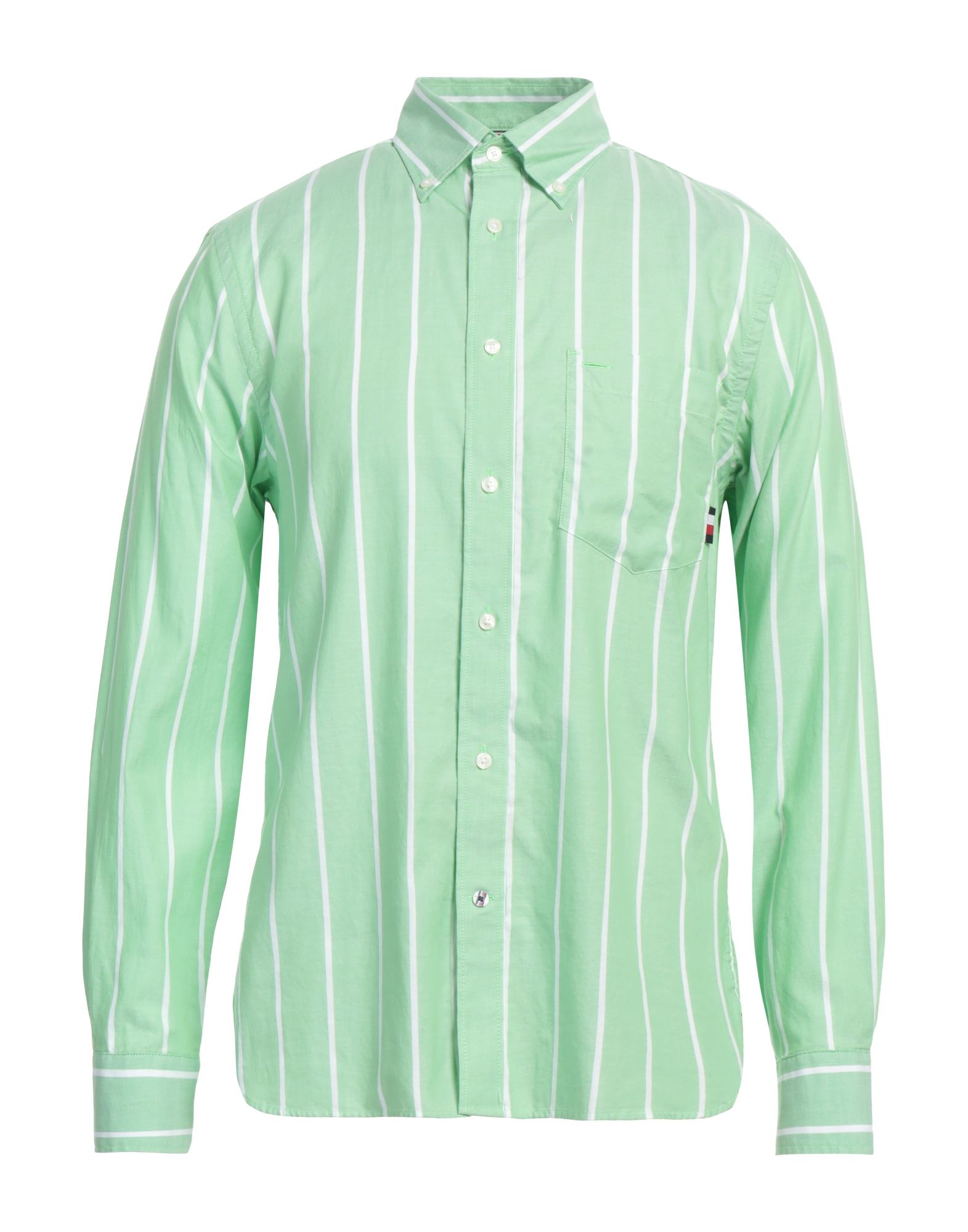 TOMMY HILFIGER Hemd Herren Grün TOMMY HILFIGER Hemd Herren Grün von TOMMY HILFIGER
