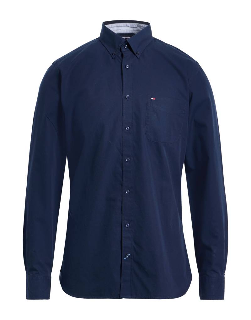 TOMMY HILFIGER Hemd Herren Marineblau TOMMY HILFIGER Hemd Herren Marineblau von TOMMY HILFIGER