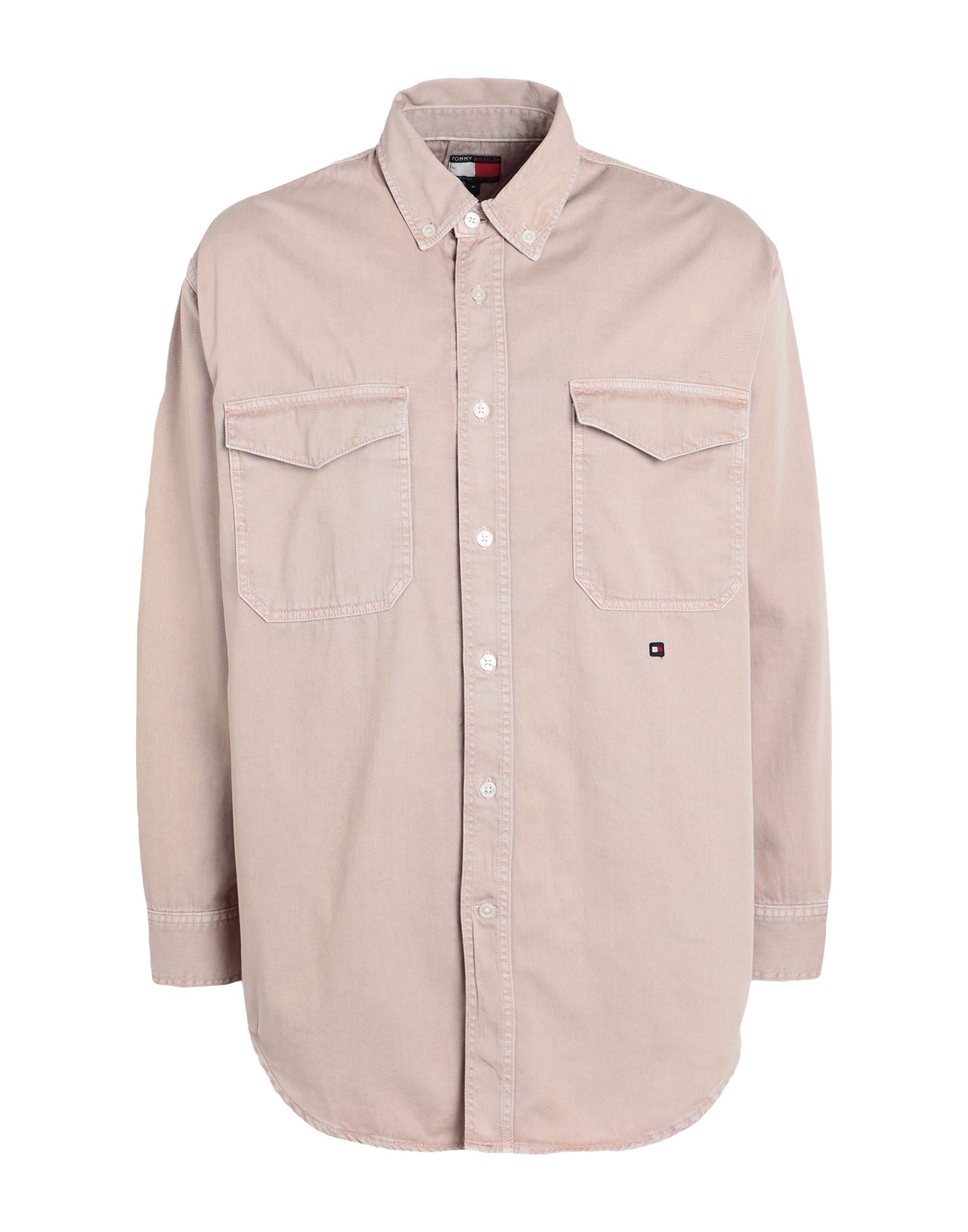 TOMMY HILFIGER Hemd Herren Sand von TOMMY HILFIGER