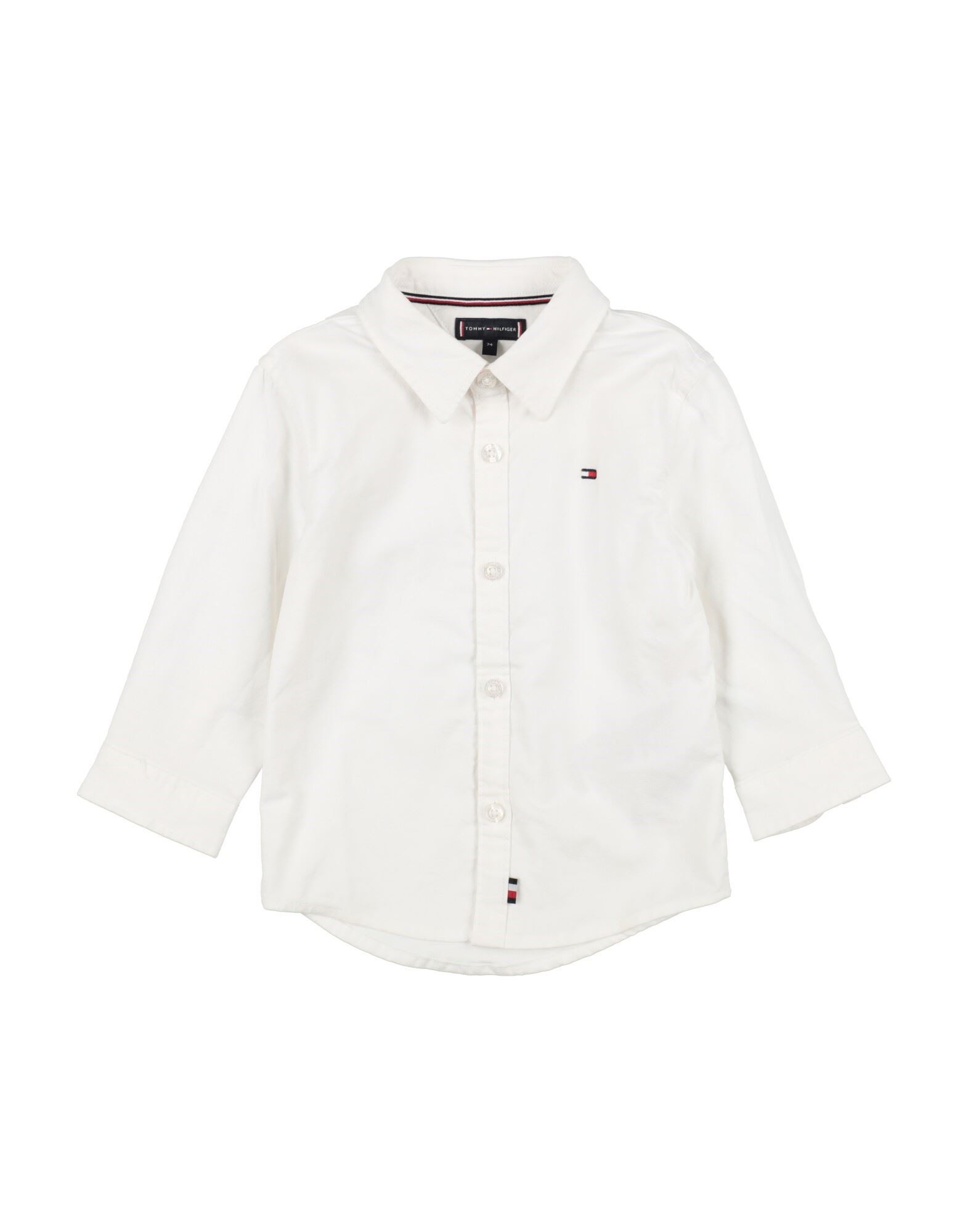 TOMMY HILFIGER Hemd Kinder Weiß von TOMMY HILFIGER