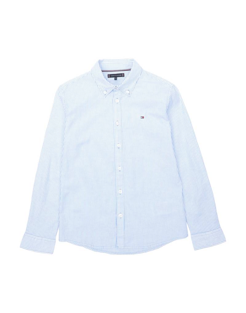 TOMMY HILFIGER Hemd Kinder Hellblau von TOMMY HILFIGER