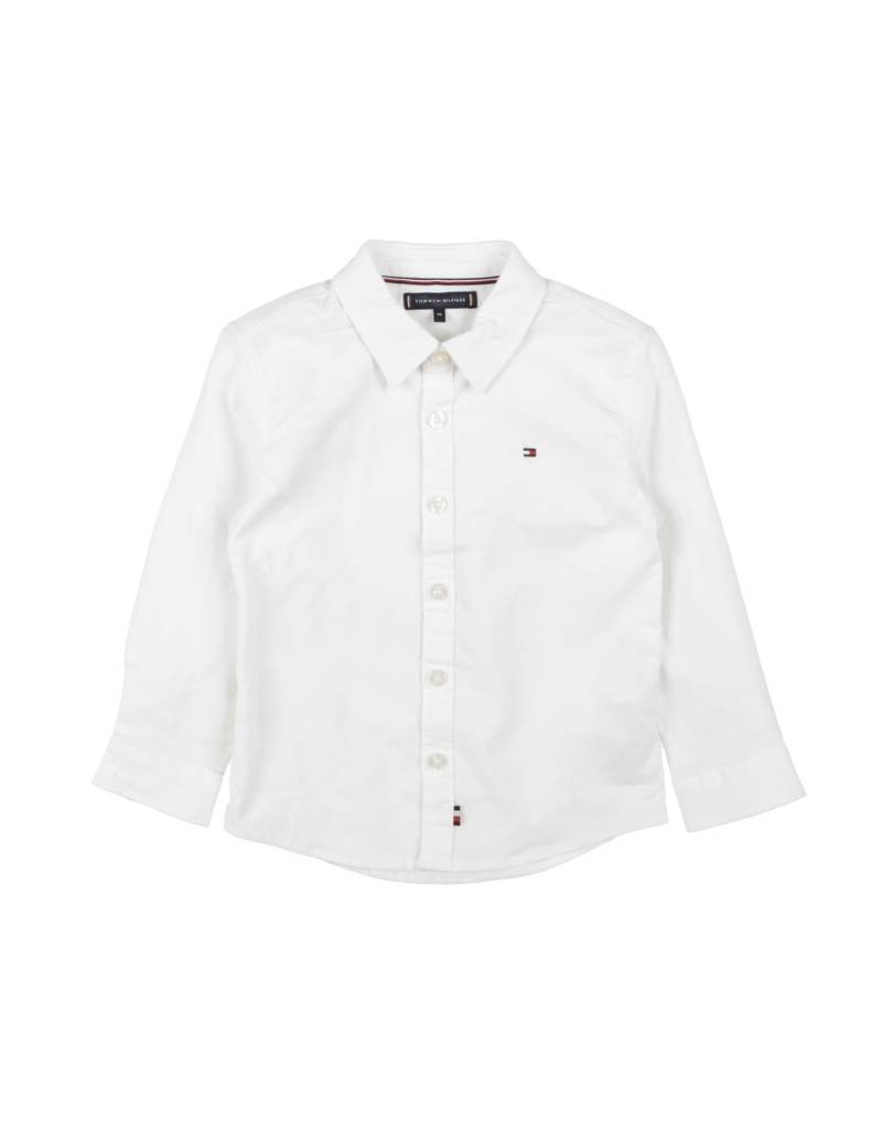 TOMMY HILFIGER Hemd Kinder Weiß von TOMMY HILFIGER