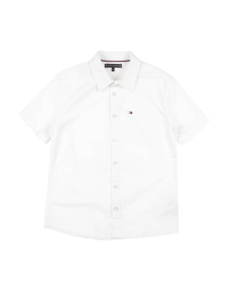 TOMMY HILFIGER Hemd Kinder Weiß von TOMMY HILFIGER