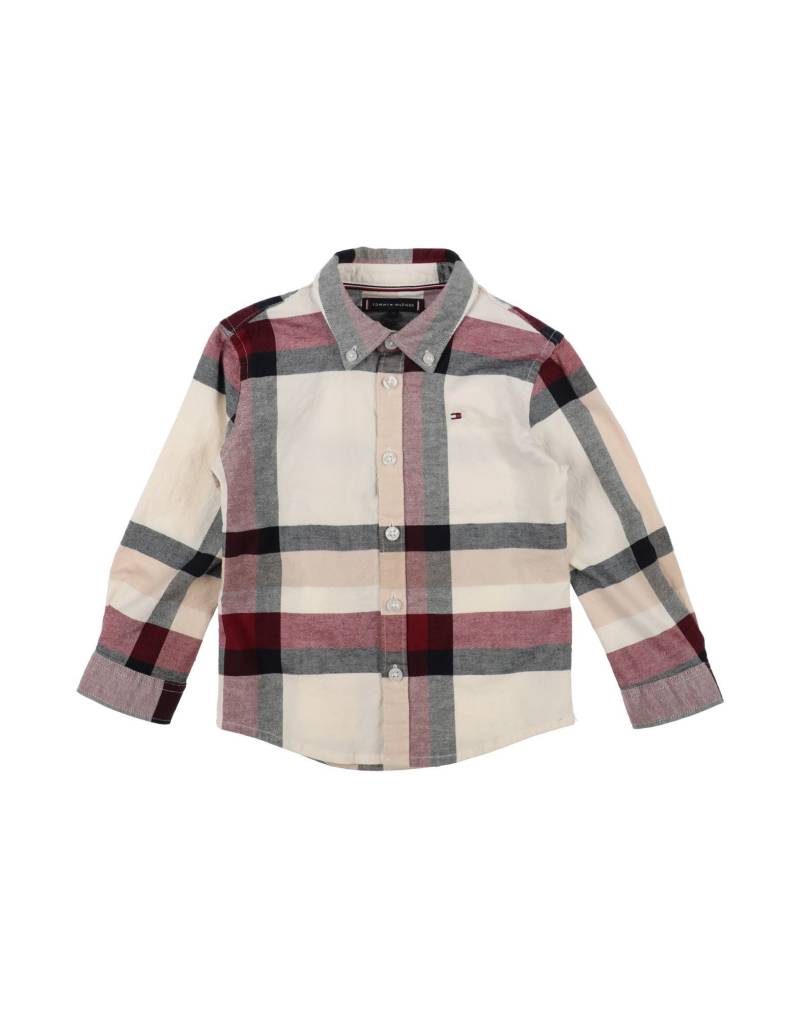 TOMMY HILFIGER Hemd Kinder Weiß von TOMMY HILFIGER