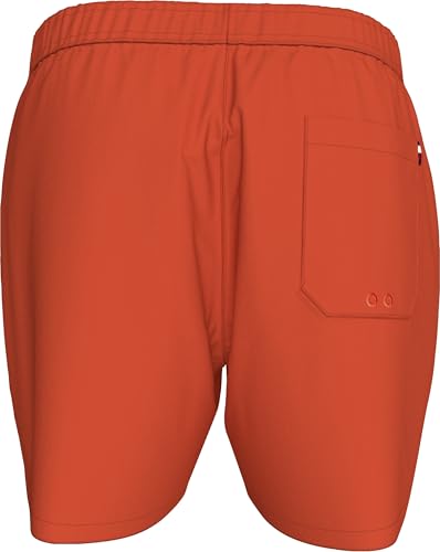 TOMMY HILFIGER Herren MEDIUM Drawstring UM0UM03477 Badehose, Orange (Brilliant Orange), XL von TOMMY HILFIGER