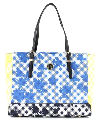 TOMMY HILFIGER Honey Medium Tote Gingham Multi Gingham Mix von TOMMY HILFIGER
