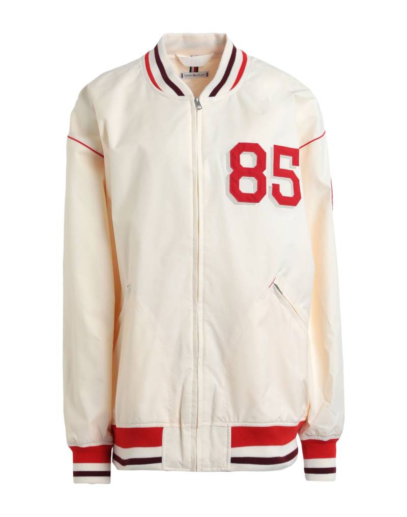 TOMMY HILFIGER Jacke & Anorak Damen Cremeweiß von TOMMY HILFIGER