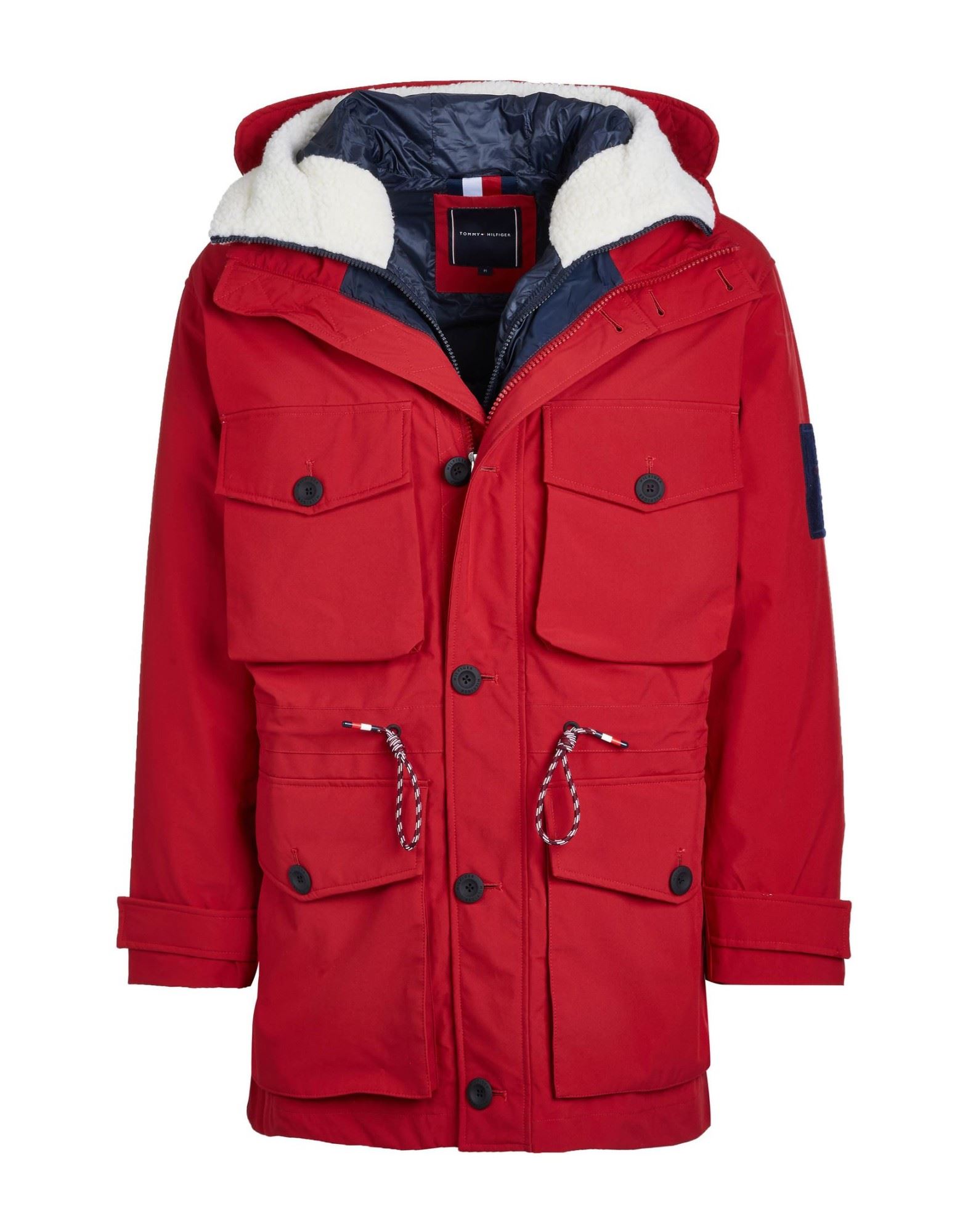 TOMMY HILFIGER Jacke & Anorak Herren Rot von TOMMY HILFIGER