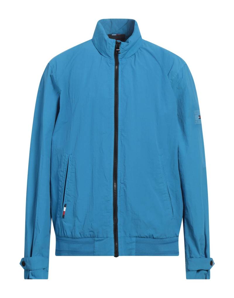 TOMMY HILFIGER Jacke & Anorak Herren Azurblau von TOMMY HILFIGER