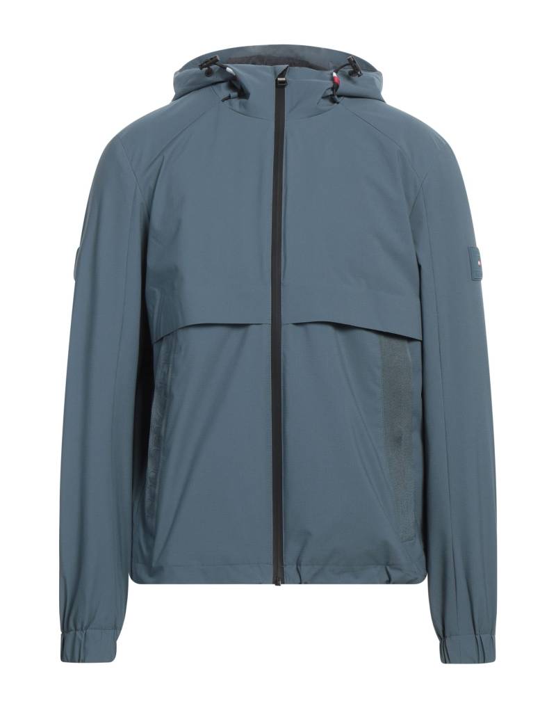 TOMMY HILFIGER Jacke & Anorak Herren Taubenblau TOMMY HILFIGER Jacke & Anorak Herren Taubenblau von TOMMY HILFIGER