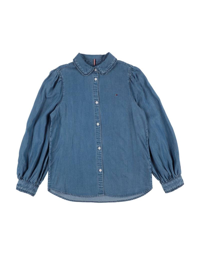 TOMMY HILFIGER Jeanshemd Kinder Blau von TOMMY HILFIGER