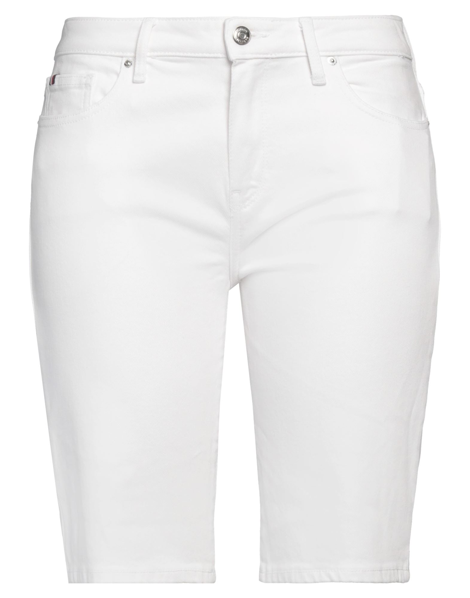 TOMMY HILFIGER Jeansshorts Damen Weiß TOMMY HILFIGER Jeansshorts Damen Weiß von TOMMY HILFIGER