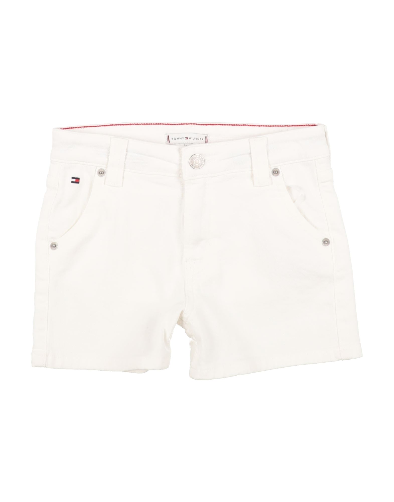 TOMMY HILFIGER Jeansshorts Kinder Weiß von TOMMY HILFIGER