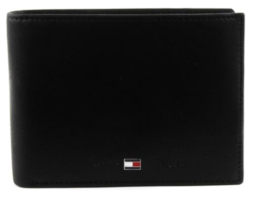 Tommy Hilfiger Johnson CC Flap and Coin Pocket Black von Tommy Hilfiger