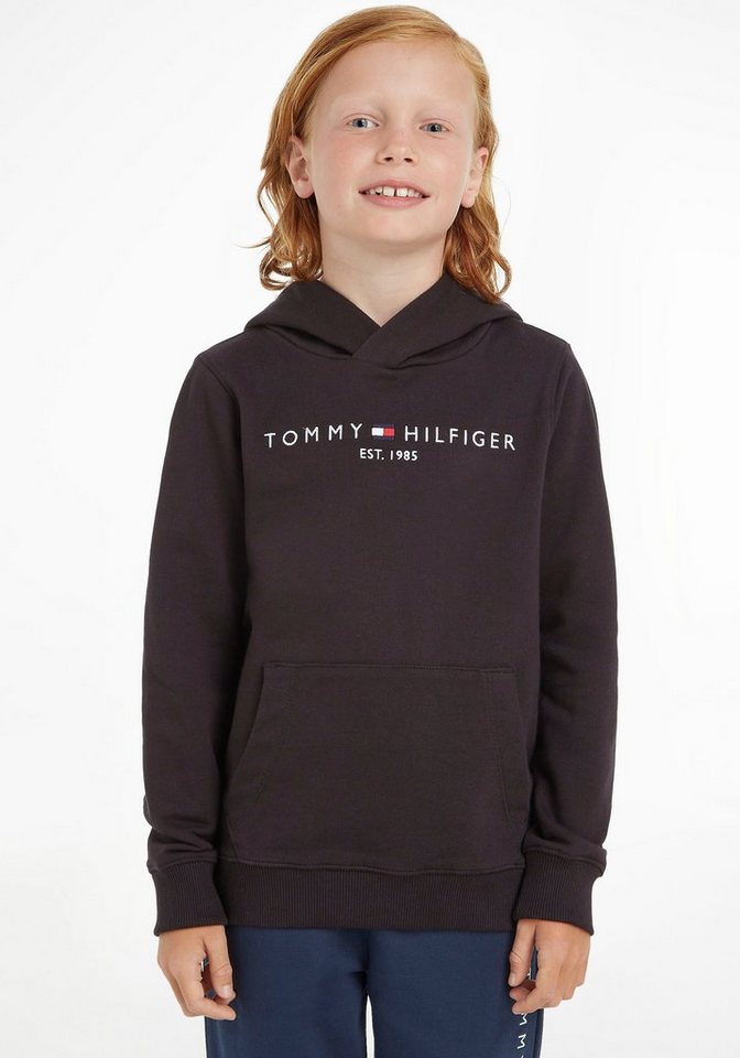 Tommy Hilfiger Kapuzensweatshirt ESSENTIAL HOODIE für Jungen und Mädchen von Tommy Hilfiger