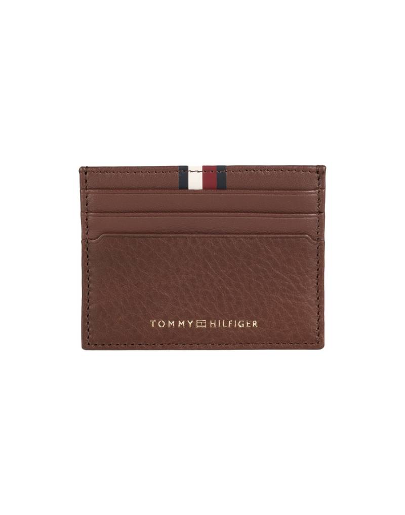 TOMMY HILFIGER Kartenetui Herren Braun von TOMMY HILFIGER
