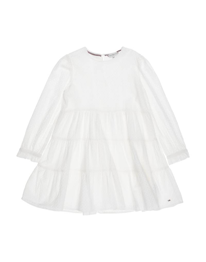 TOMMY HILFIGER Kinderkleid Kinder Weiß von TOMMY HILFIGER