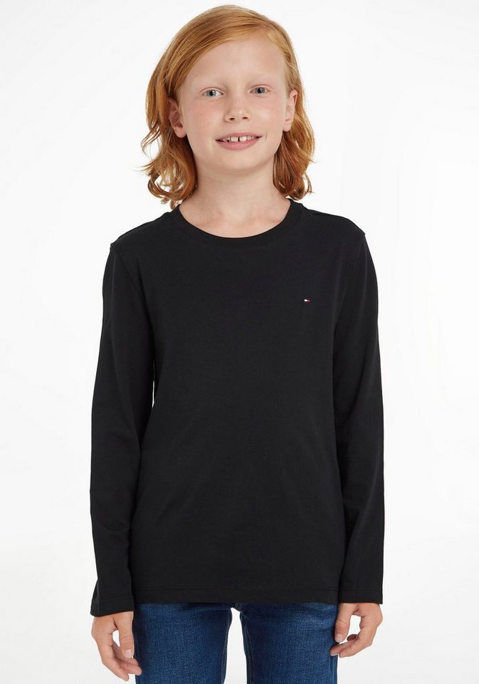 Tommy Hilfiger Langarmshirt BOYS BASIC CN KNIT L/S von Tommy Hilfiger