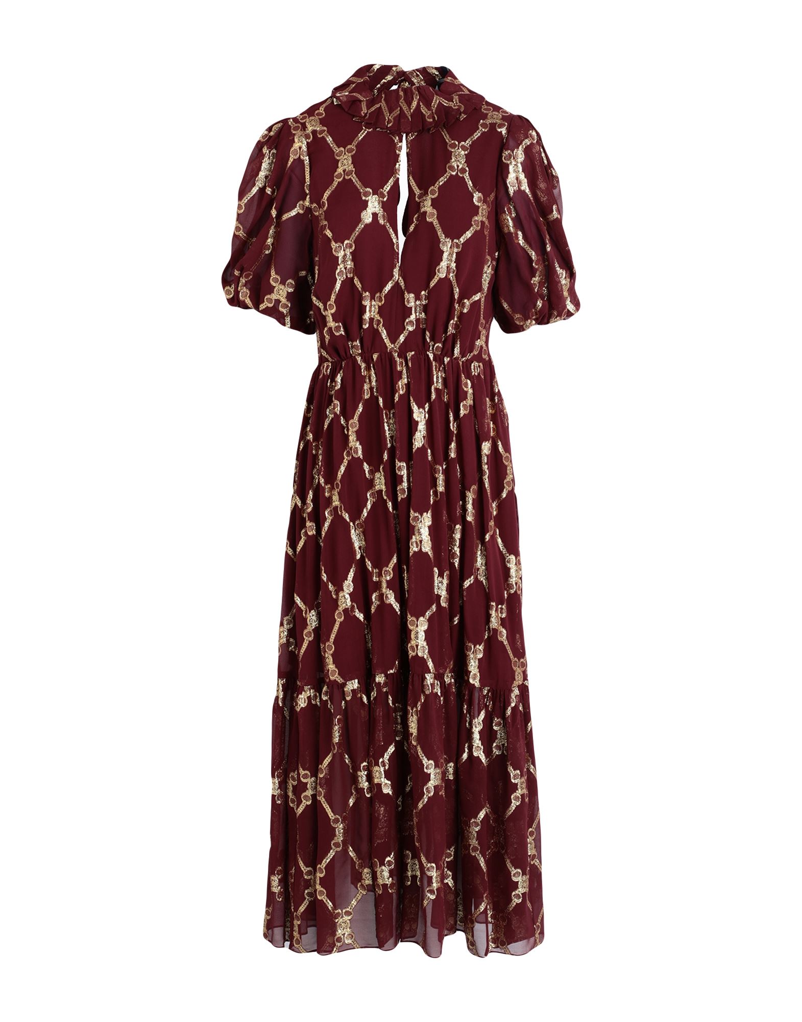 TOMMY HILFIGER Maxi-kleid Damen Bordeaux von TOMMY HILFIGER