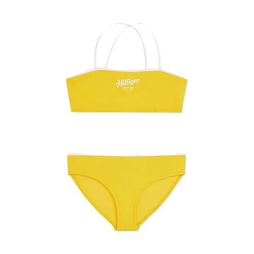 Tommy Hilfiger Mädchen Set Ug0Ug00789 Bralette, Yellow (Primary Yellow), 14-16 Years von Tommy Hilfiger
