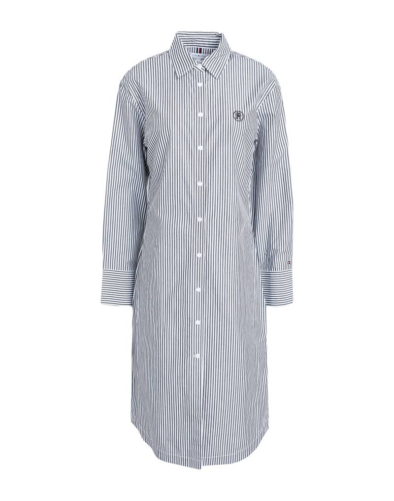 TOMMY HILFIGER Midi-kleid Damen Braungrau von TOMMY HILFIGER