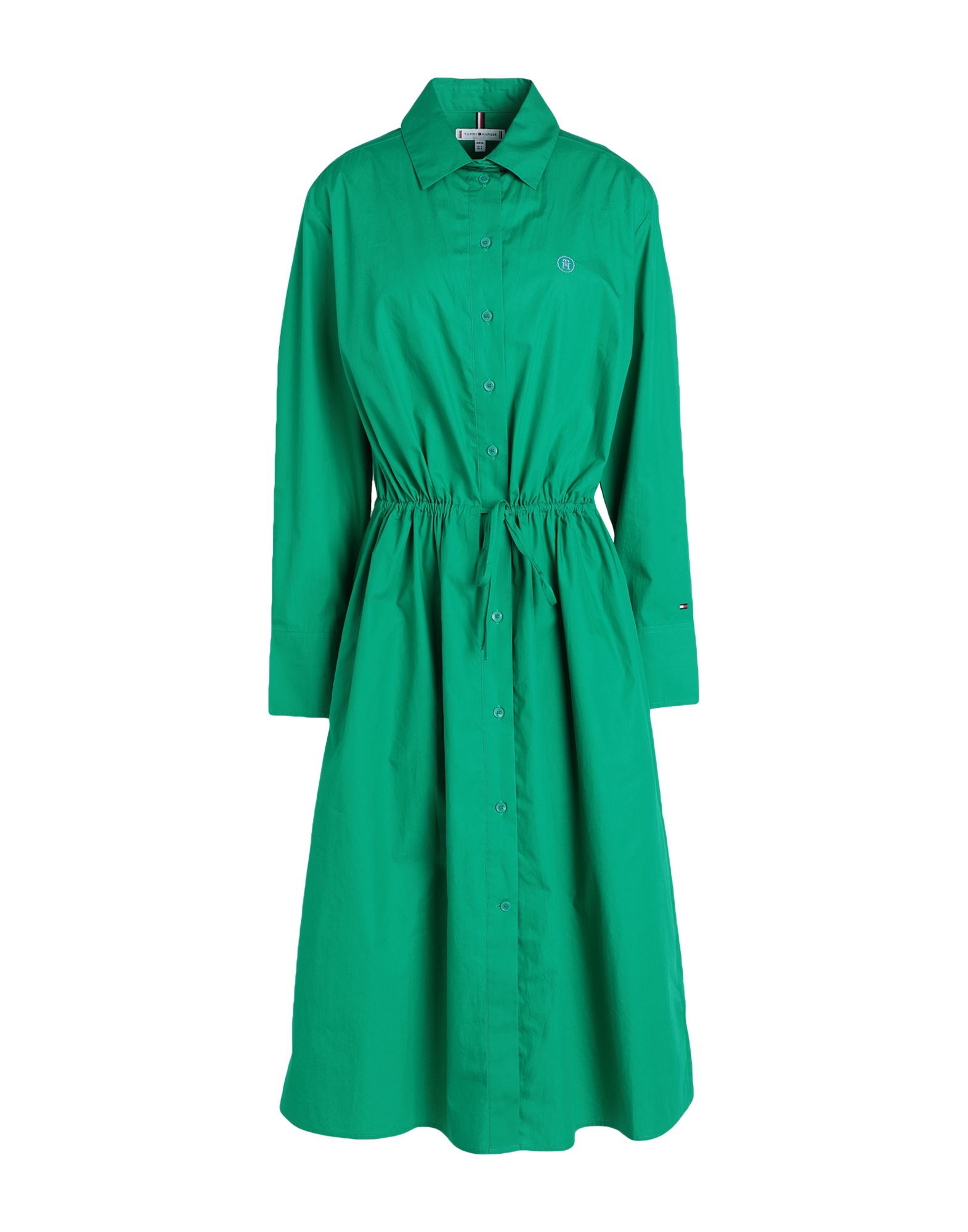TOMMY HILFIGER Midi-kleid Damen Grün TOMMY HILFIGER Midi-kleid Damen Grün von TOMMY HILFIGER