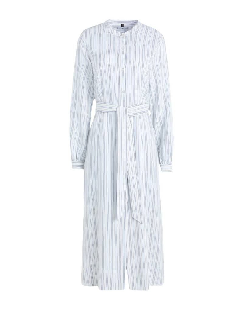 TOMMY HILFIGER Midi-kleid Damen Weiß von TOMMY HILFIGER