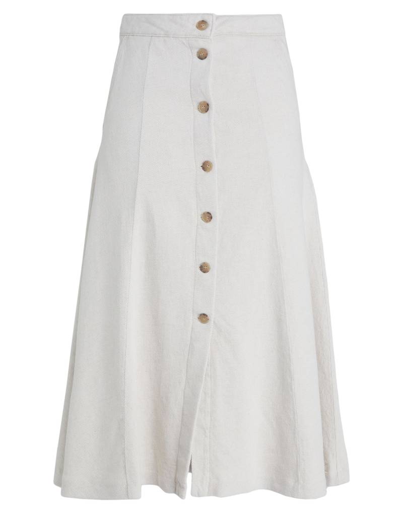 TOMMY HILFIGER Midi-rock Damen Cremeweiß von TOMMY HILFIGER