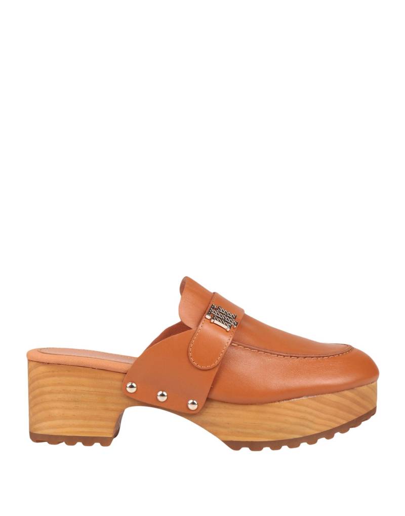 TOMMY HILFIGER Mules & Clogs Damen Braun von TOMMY HILFIGER