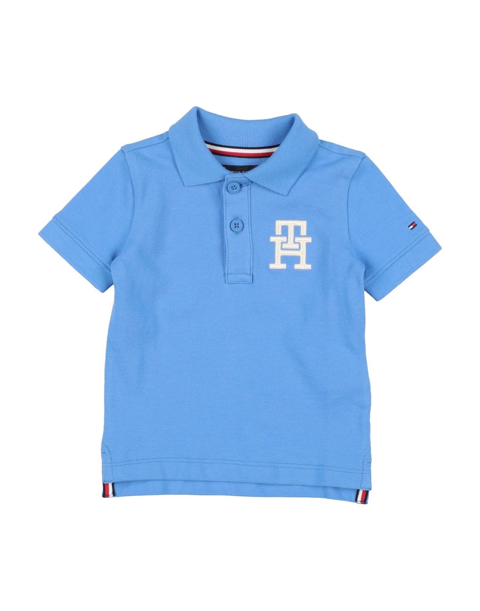 TOMMY HILFIGER Poloshirt Kinder Azurblau von TOMMY HILFIGER