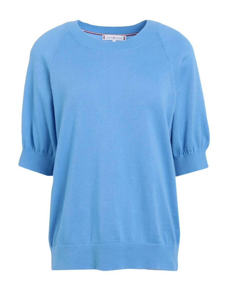TOMMY HILFIGER Pullover Damen Azurblau von TOMMY HILFIGER