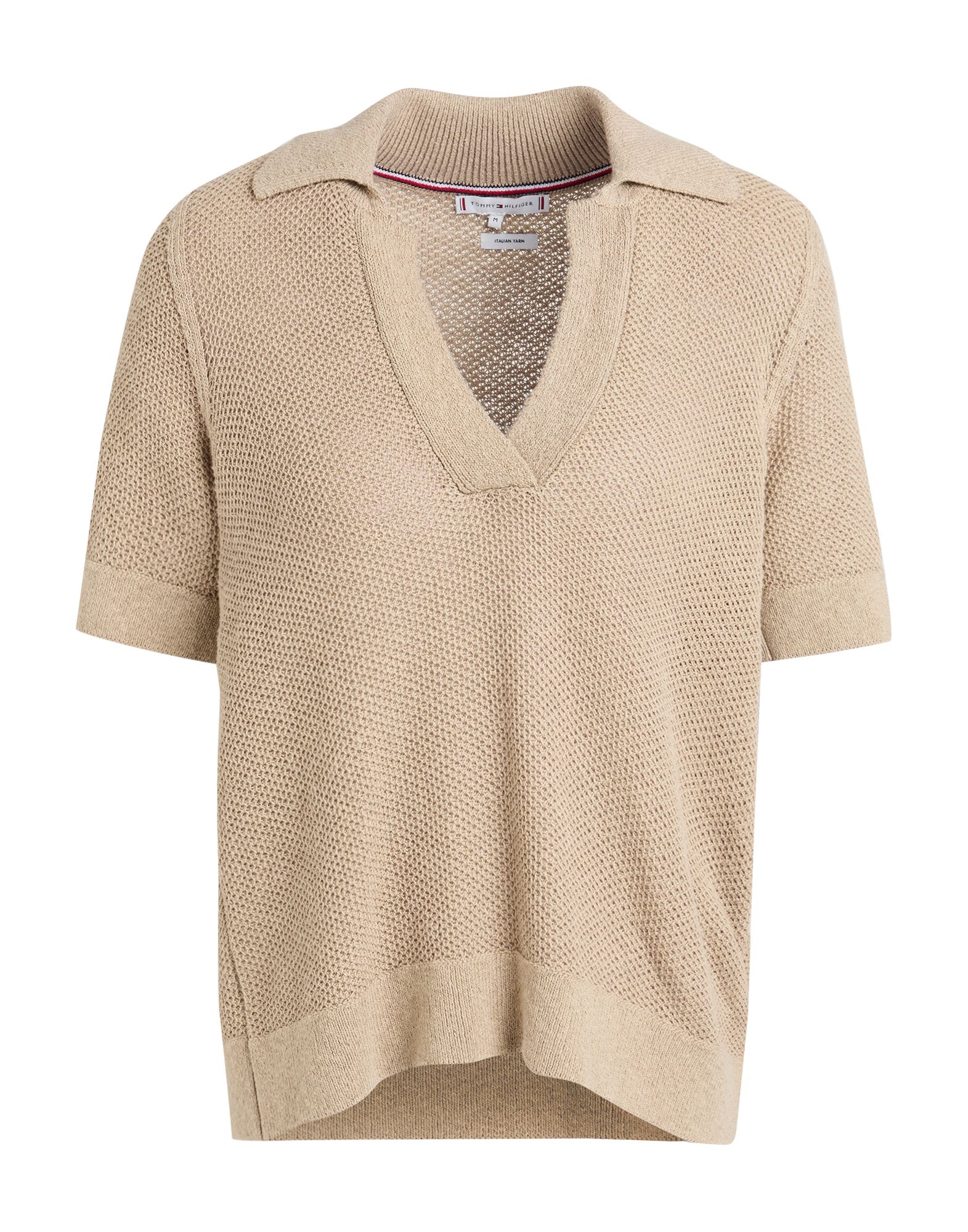 TOMMY HILFIGER Pullover Damen Beige TOMMY HILFIGER Pullover Damen Beige von TOMMY HILFIGER