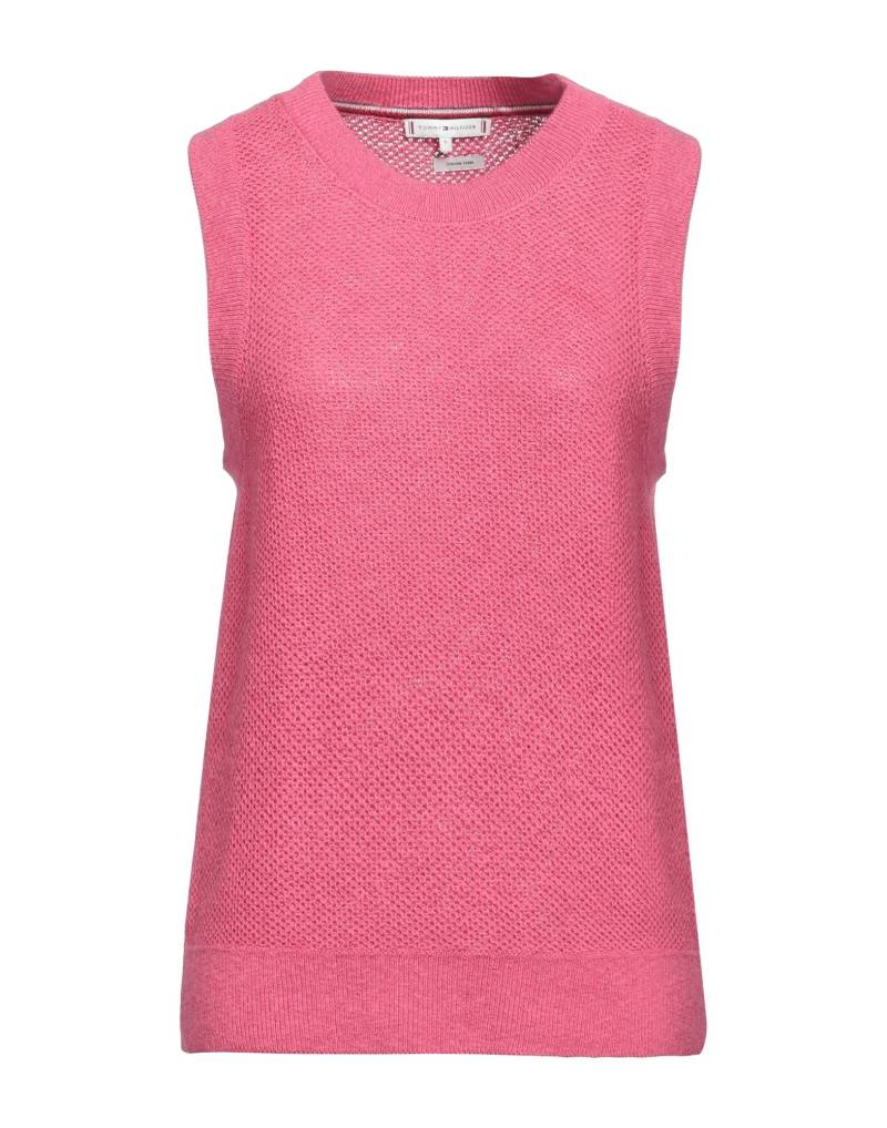 TOMMY HILFIGER Pullover Damen Fuchsia von TOMMY HILFIGER