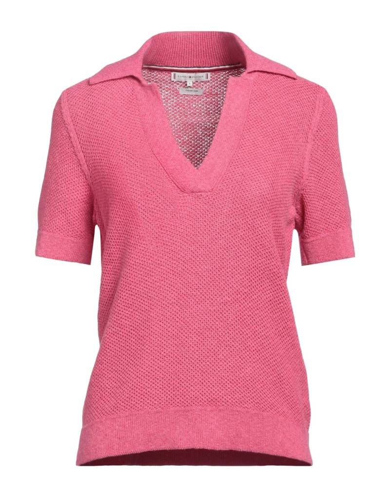 TOMMY HILFIGER Pullover Damen Fuchsia von TOMMY HILFIGER