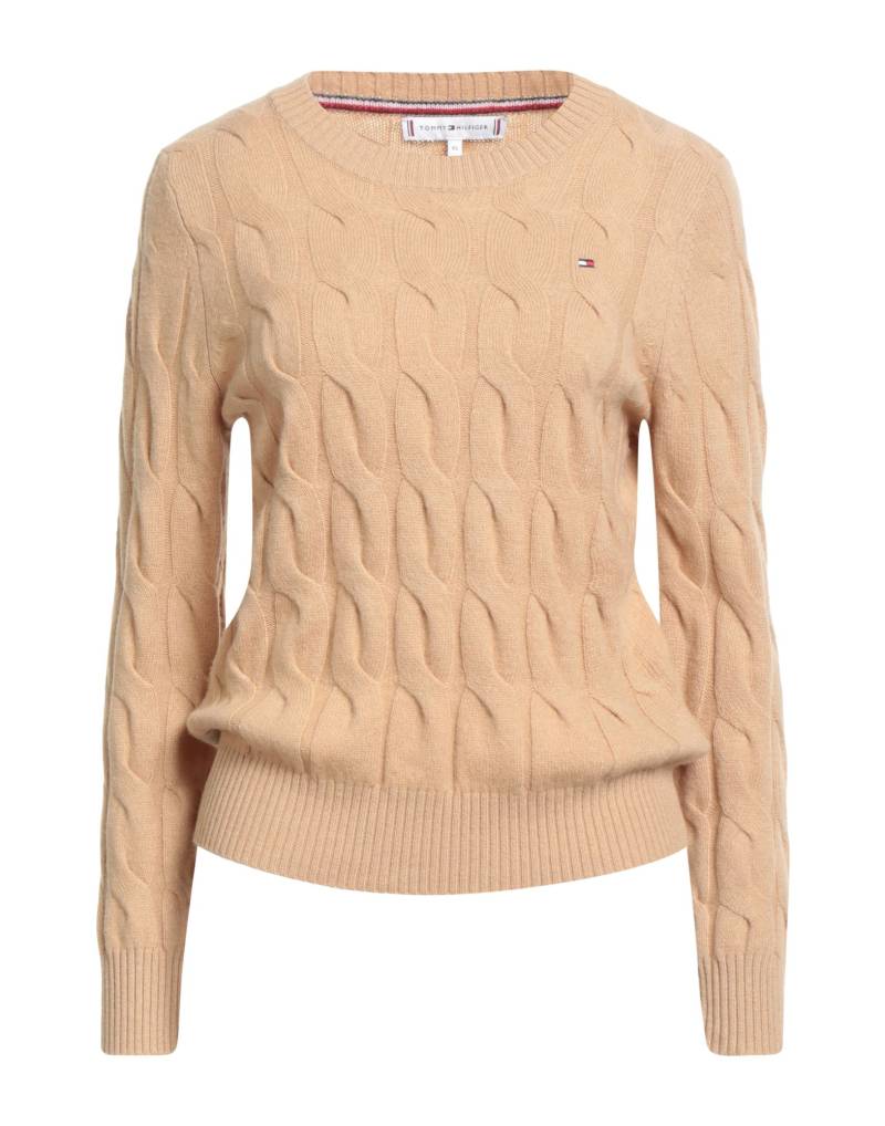 TOMMY HILFIGER Pullover Damen Kamel von TOMMY HILFIGER