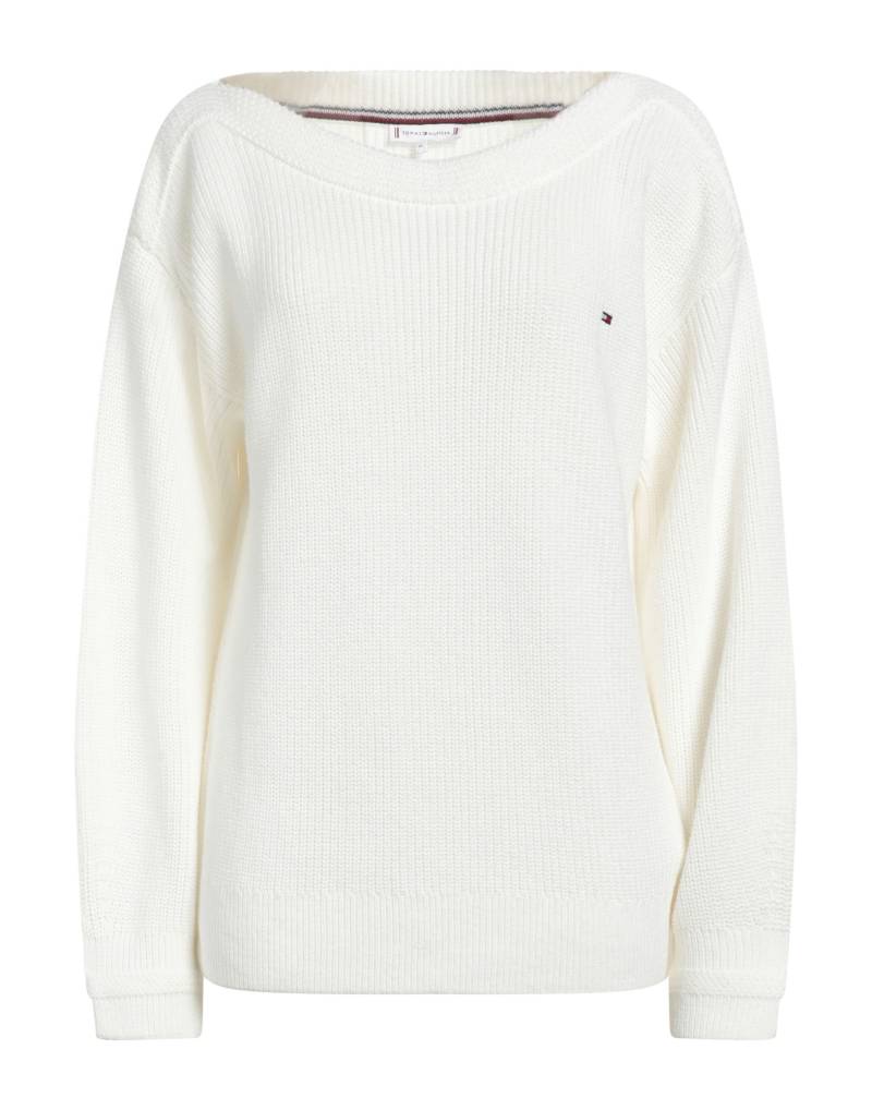 TOMMY HILFIGER Pullover Damen Off white von TOMMY HILFIGER